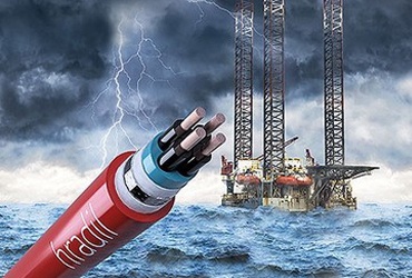 Le câble de commande offshore HB44® de Hradil pour atmosphères explosives